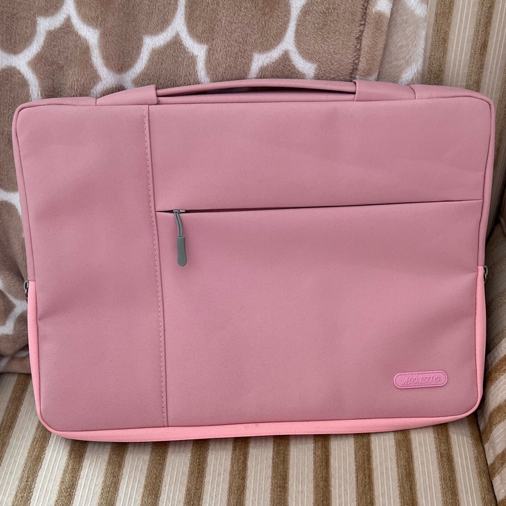 Light Pink - Mosiso Laptop Sleeve with Handle -Never Used - Excellent Condition